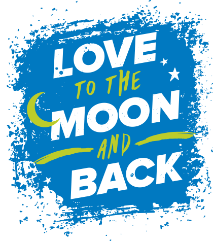Love to the moon and back